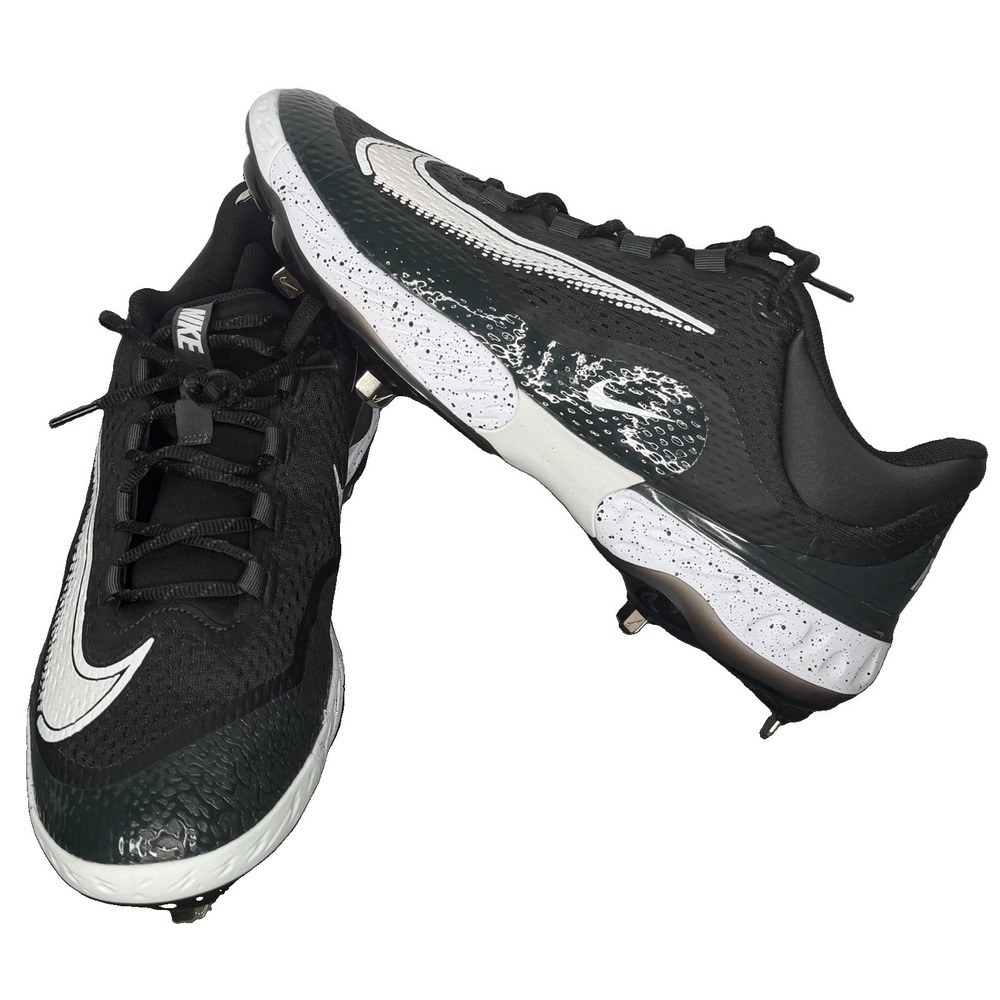 Nike Alpha Huarache Elite 4 Low Men's Baseball Cleats Black Size 16 DJ6521-003